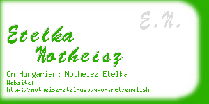 etelka notheisz business card